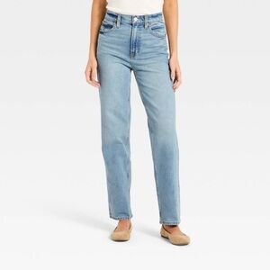 Universal Thread Women's Light Blue Straight Leg Jeans